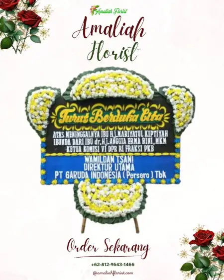 Papan Bunga Duka Poris Gaga